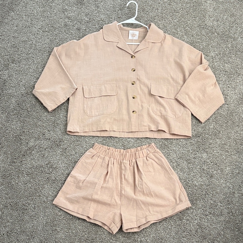 The Lullaby Club Blush Lounge Set